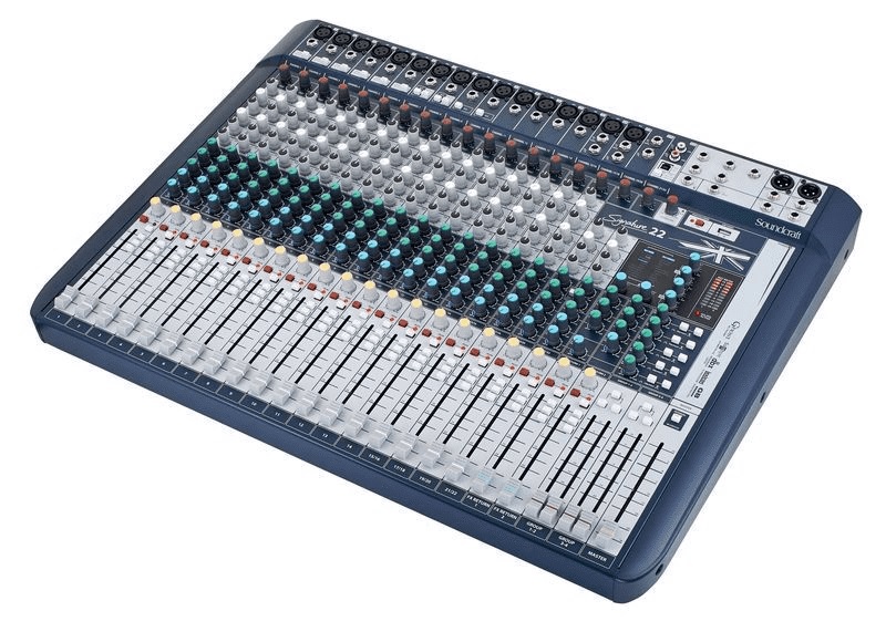 AUDIOIBIZA MESA DE MEZCLAS SOUNDCRAFT SIGNATURE 22 1